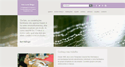 Desktop Screenshot of analuciabragaconstelacao.com.br